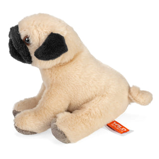   Wild Republic -  Pocketkins Eco Pug Stuffed Animal - 5"  Stuffed Animals