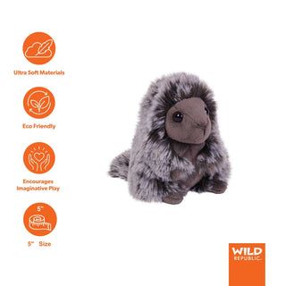 Wild Republic Pocketkins Eco Porcupine Stuffed Animal - 5" Stuffed Animals