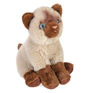   Wild Republic -  Pocketkins Eco Siamese Stuffed Animal - 5"  Stuffed Animals