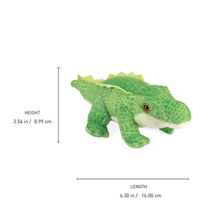 Wild Republic Pocketkins Eco Alligator Stuffed Animal - 5" Stuffed Animals