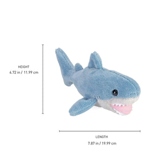 Wild Republic Pocketkins Eco Shark Stuffed Animal - 5" Stuffed Animals