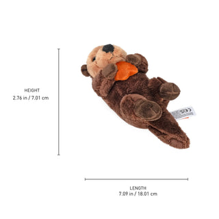 Wild Republic Pocketkins Eco Sea Otter Stuffed Animal - 5" Stuffed Animals
