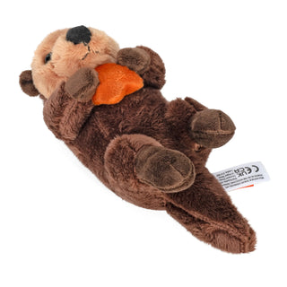   Wild Republic -  Pocketkins Eco Sea Otter Stuffed Animal - 5"  Stuffed Animals