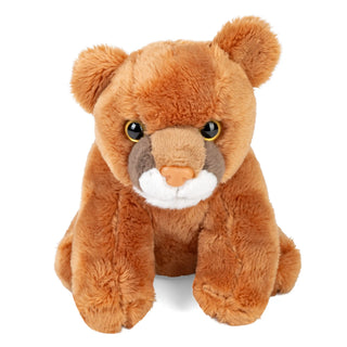 Wild Republic Pocketkins Eco Mountain Lion Stuffed Animal - 5" Stuffed Animals