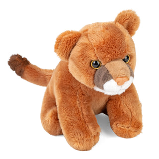 Wild Republic Pocketkins Eco Mountain Lion Stuffed Animal - 5" Stuffed Animals