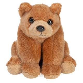   Wild Republic -  Pocketkins Eco Grizzly Bear Stuffed Animal - 5"  Stuffed Animals