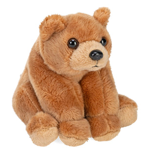   Wild Republic -  Pocketkins Eco Grizzly Bear Stuffed Animal - 5"  Stuffed Animals