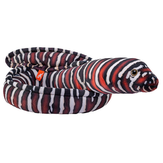 Zebra Moray Stuffed Animal - 54"
