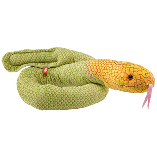 Olive Snake Stuffed Animal - 54"