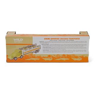 Wild Republic Transporter Crocodile Truck Set - 12" Games and Action Toys