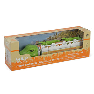 Wild Republic Transporter Crocodile Truck Set - 12" Games and Action Toys