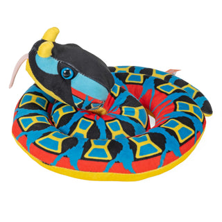   Wild Republic -  Green Snakes Rhino Viper Stuffed Animal - 36"  Stuffed Animals