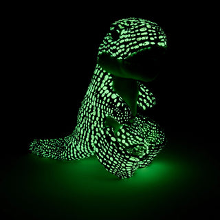   Wild Republic -  Huggers Glow In The Dark T-Rex Stuffed Animal - 8"  Stuffed Animals