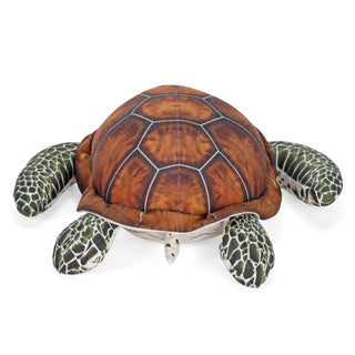 Wild Republic Naturekins Green Sea Turtle Stuffed Animal - 12" Stuffed Animals