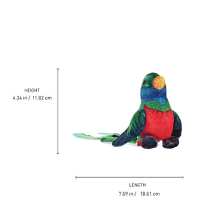 Wild Republic Rainforest Birds Quetzal Stuffed Animal - 4.5" Stuffed Animals