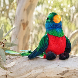 Wild Republic Rainforest Birds Quetzal Stuffed Animal - 4.5" Stuffed Animals