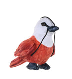 Rainforest Birds Three Wattled Bellbird Stuffed Animal - 4.5"