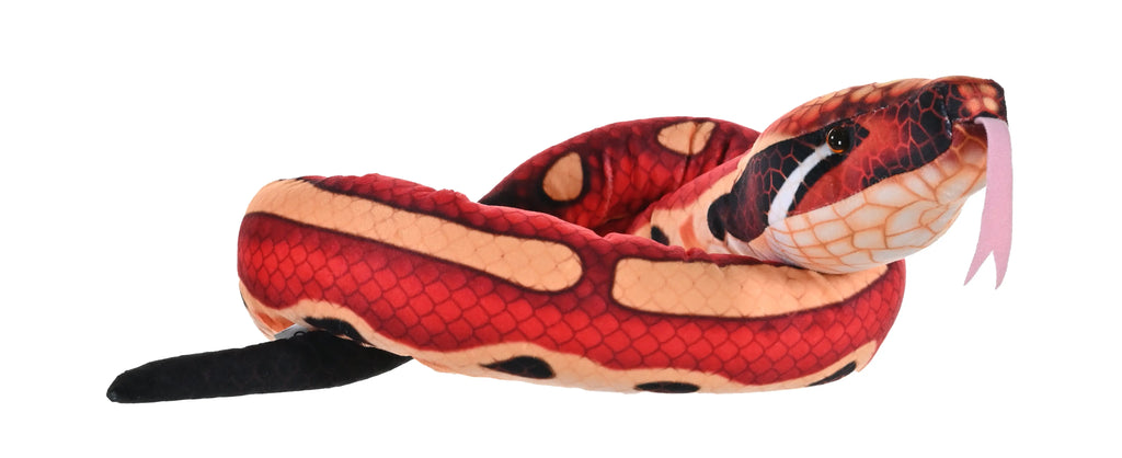 Wild Republic Plush Snake Blood Python Stuffed Animal - 54