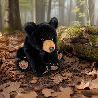 Wild Republic Artist Collection Black Bear Stuffed Animal - 15" Stuffed Animals