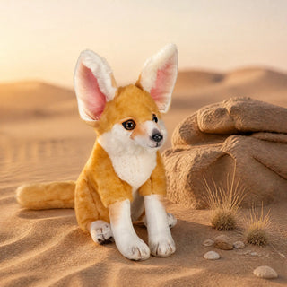 Wild Republic Artist Collection Fennec Fox Stuffed Animal - 15" Stuffed Animals