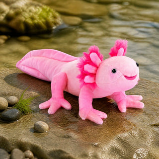 Wild Republic Cuddlekins Mini Axolotl Stuffed Animal - 8" Stuffed Animals