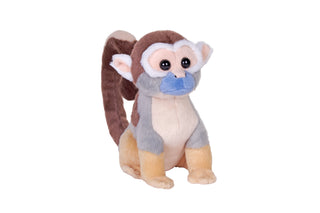 Rainforest Splendors Squirrel Monkey Stuffed Animal - 6"