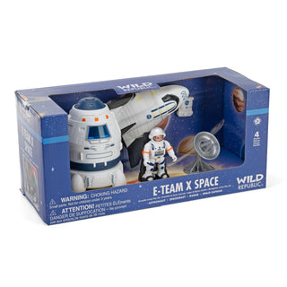 Wild Republic E-Team X Space Box Set - 6" Games and Action Toys