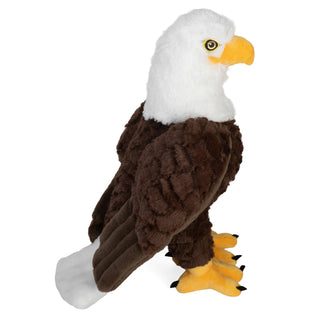   Wild Republic -  Cuddlekins Eco Bald Eagle Stuffed Animal - 12"  Stuffed Animals