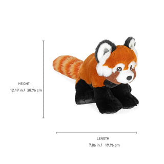 Wild Republic Cuddlekins Eco Red Panda Stuffed Animal - 12" Stuffed Animals