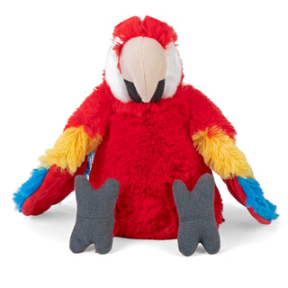Wild Republic Cuddlekins Eco Scarlet Macaw Stuffed Animal - 8" Stuffed Animals