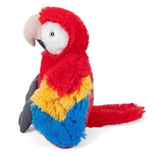 Wild Republic Cuddlekins Eco Scarlet Macaw Stuffed Animal - 8" Stuffed Animals