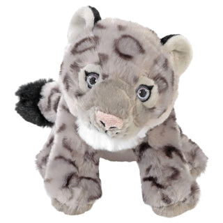   Wild Republic -  Cuddlekins Eco Snow Leopard Cub Stuffed Animal - 8"  Stuffed Animals