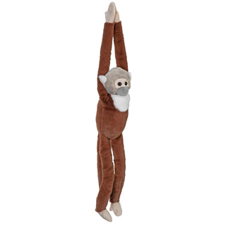 Wild Republic Ecokins Hanging Jumbo Squirrel Monkey Stuffed Animal - 48" Stuffed Animals