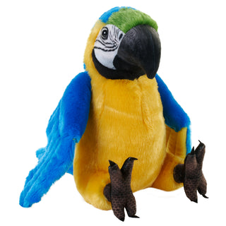 Artist Collection Eco Blue & Yellow Macaw Stuffed Animal - 15"