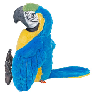   Wild Republic -  Artist Collection Eco Blue & Yellow Macaw Stuffed Animal - 15"  Stuffed Animals
