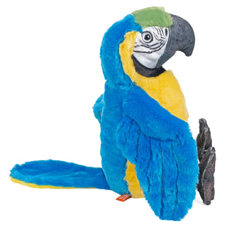   Wild Republic -  Artist Collection Eco Blue & Yellow Macaw Stuffed Animal - 15"  Stuffed Animals