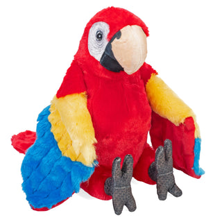   Wild Republic -  Artist Collection Eco Scarlet Macaw Stuffed Animal - 15"  Stuffed Animals