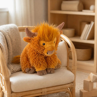 Wild Republic Cuddlekins Highland Cow Stuffed Animal - 12" Stuffed Animals
