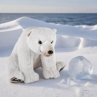 Wild Republic Artist Collection Polar Bear Stuffed Animal - 15" Stuffed Animals