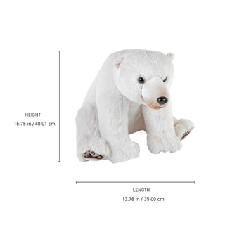 Wild Republic Artist Collection Polar Bear Stuffed Animal - 15" Stuffed Animals