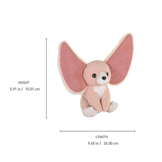 Wild Republic Earkins Fennec Fox Stuffed Animal - 6" Stuffed Animals