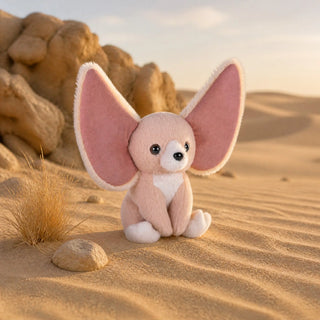 Wild Republic Earkins Fennec Fox Stuffed Animal - 6" Stuffed Animals