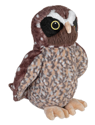 Cuddlekins Eco Morepork Stuffed Animal - 12"