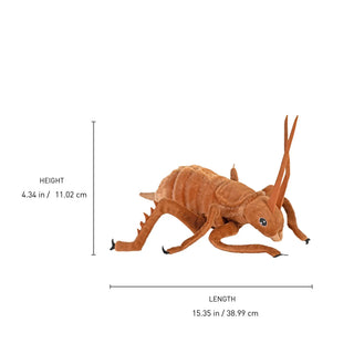 Wild Republic Cuddlekins Eco Weta Stuffed Animal - 12" Stuffed Animals