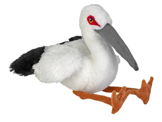 Cuddlekins Eco Oriental Stork Stuffed Animal - 12"