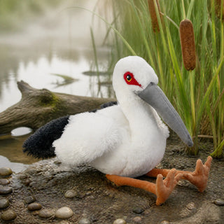 Wild Republic Cuddlekins Eco Oriental Stork Stuffed Animal - 12" Stuffed Animals