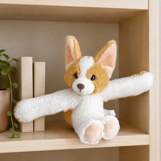 Wild Republic Huggers Corgi Stuffed Animal - 8" Stuffed Animals