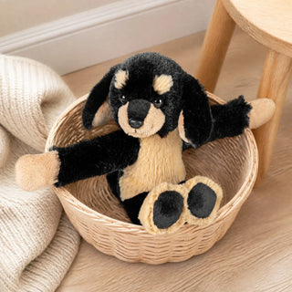 Wild Republic Huggers Dachshund Stuffed Animal - 8" Stuffed Animals