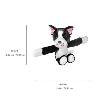 Wild Republic Huggers Boston Terrier Stuffed Animal - 8" Stuffed Animals