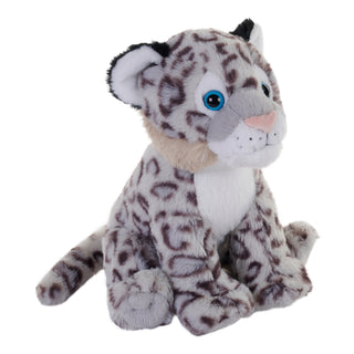 Earthkins Mini Snow Leopard Stuffed Animal - 8"